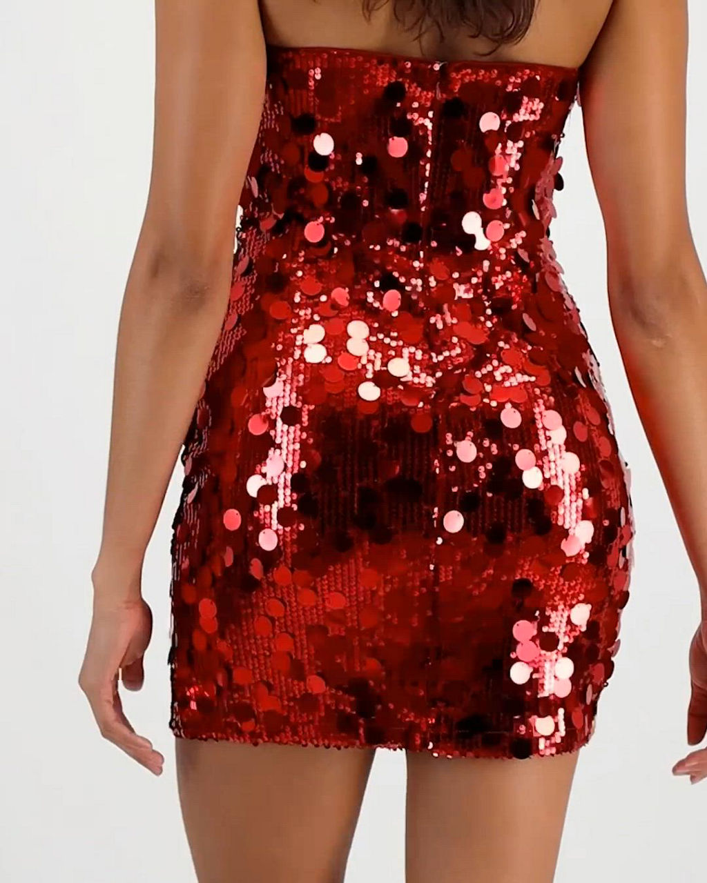 the bar red sequin dress Showpo - Rayner Midi Dress