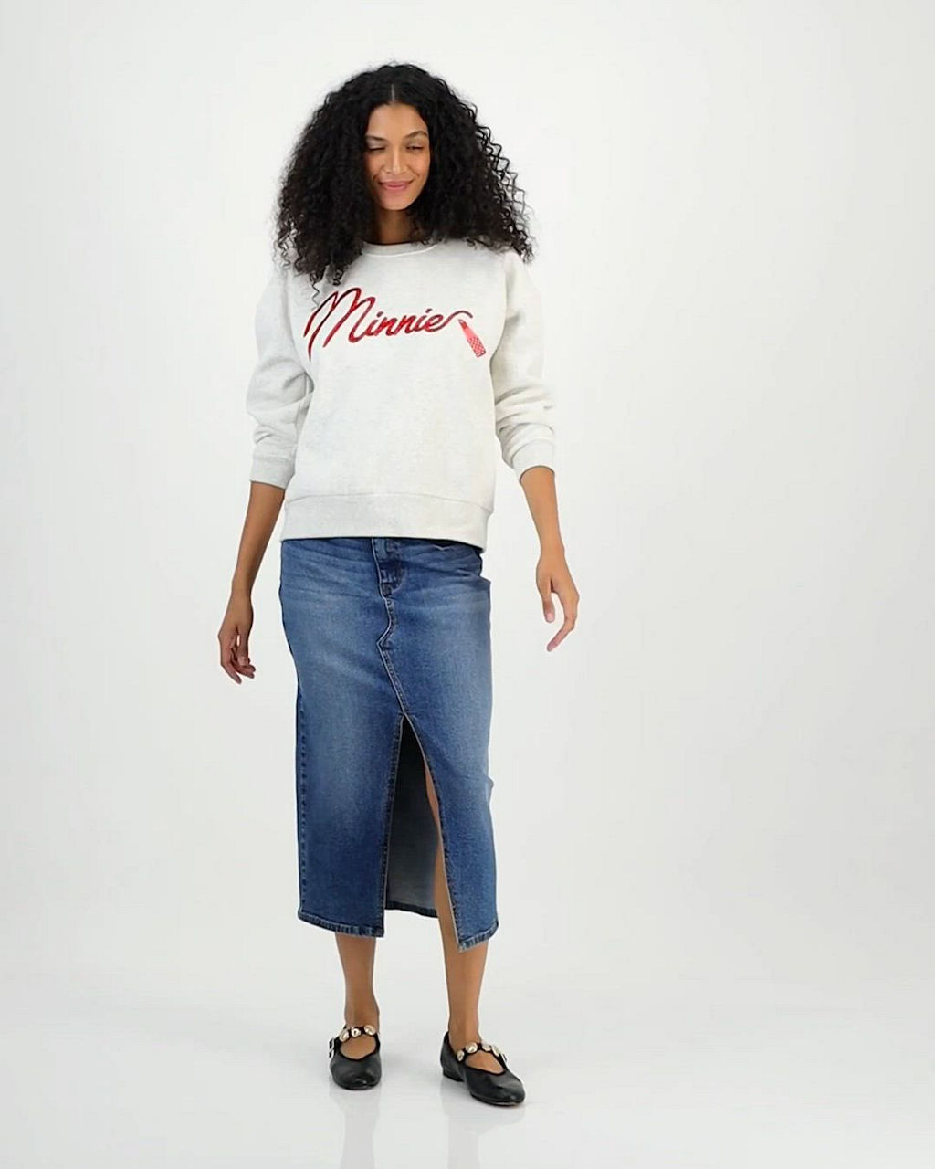STÜSSY&NIKESTONEWASHED Minnie商品 Disney | Macy's Women's Minnie Mouse Sweatshirt Embellished with