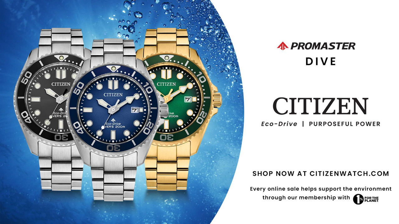 Citizen Men's Eco-Drive Promaster Dive Silver-Tone Stainless Steel