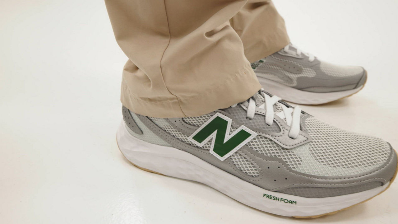 New Balance Fresh Foam Arishi v4 Tiralux Mens 11 Castlerock Raincloud Sneakers New Balance Fresh Foam Arishi v4 Tiralux Castlerock  main image 3