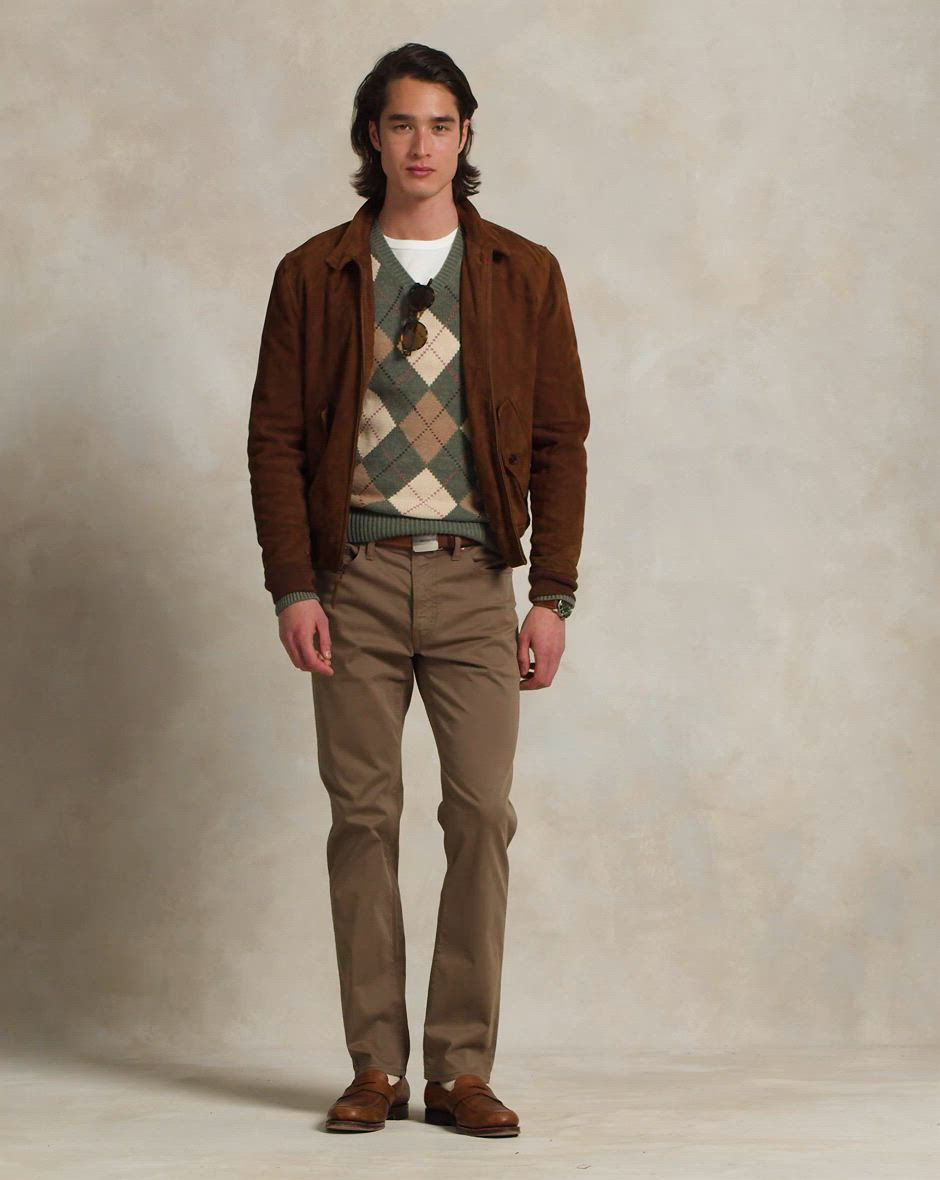 Polo Ralph Lauren Men's Varick Slim Straight Stretch Sateen Pants