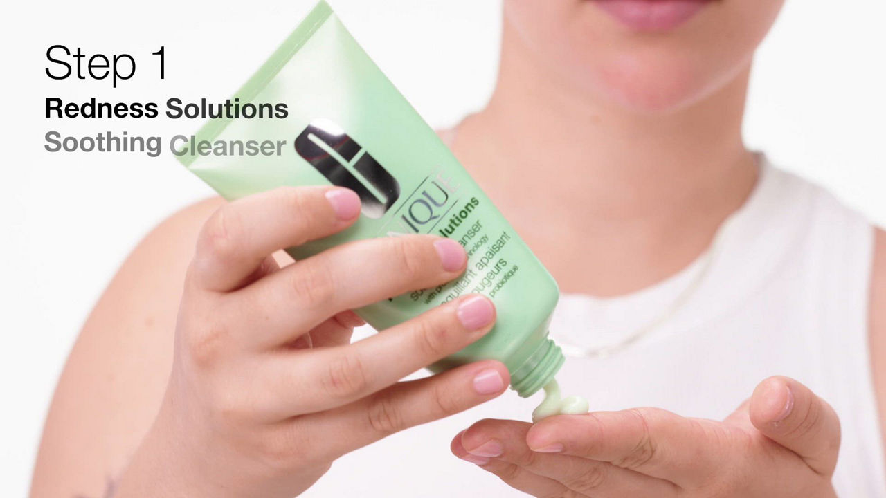 Clinique Redness Solutions Soothing Face Cleanser With Probiotic