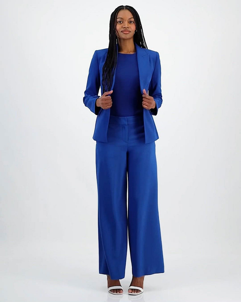 Tahari ASL Women's Mid-Rise Wide Leg Pants - Macy's