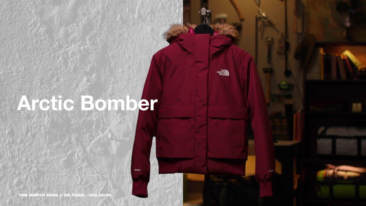 The North Face Women's Arctic Bomber Coat - Macy's