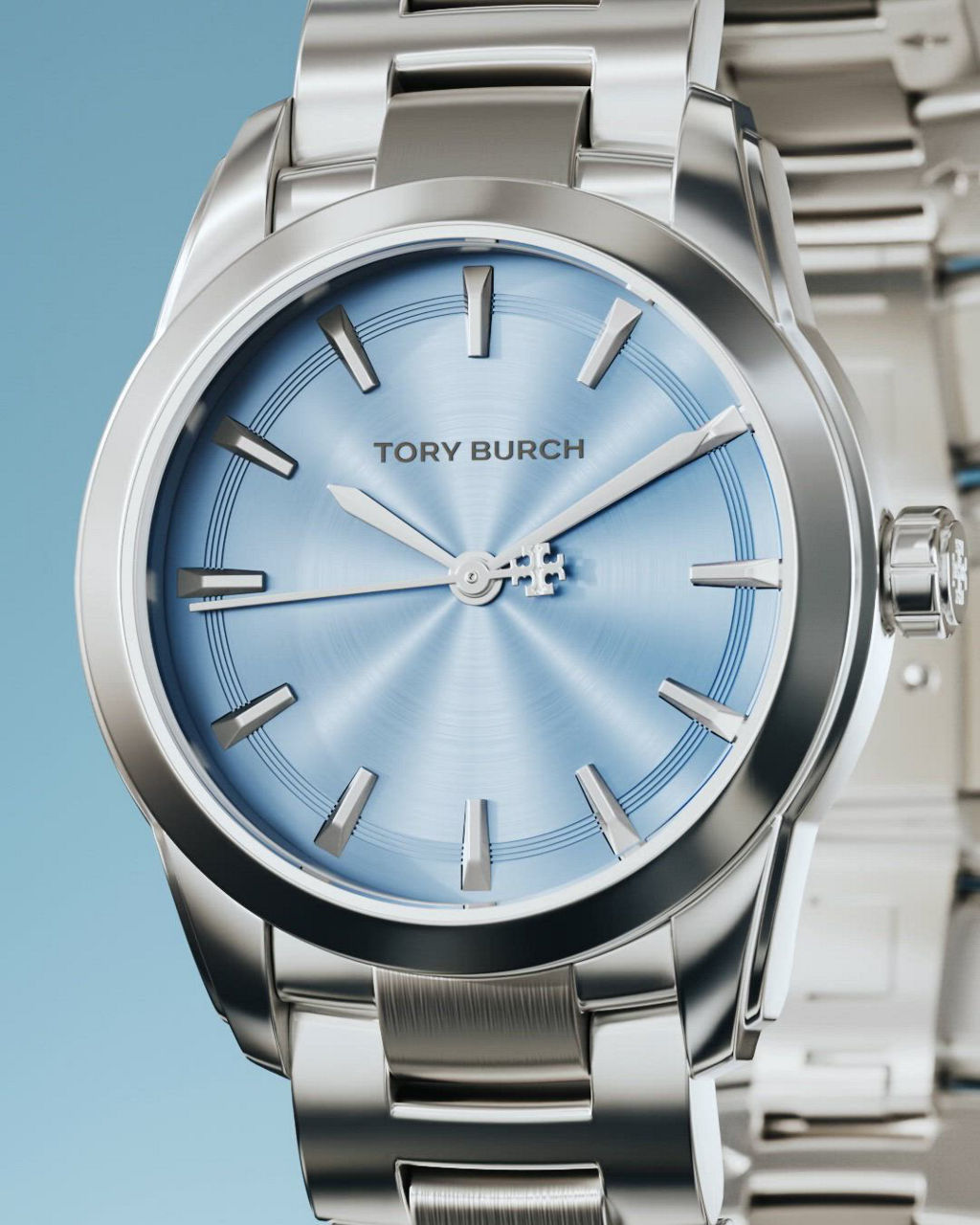Tory Burch Women's The Miller Two-Tone Stainless Steel Bracelet