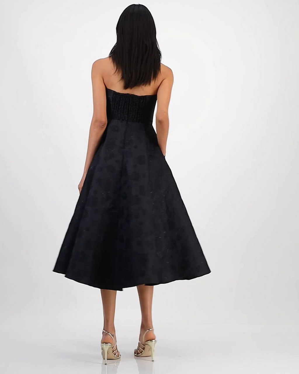 more to come sophia strapless midi dress sandycarvs on LTK