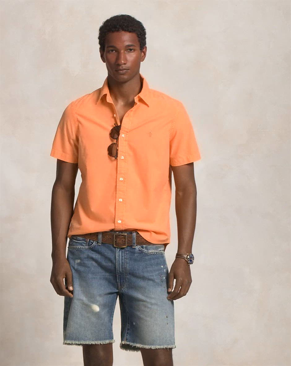 orange polo dress shirt Criquet Shirts - Slim Fit Top-Shelf Range Polo