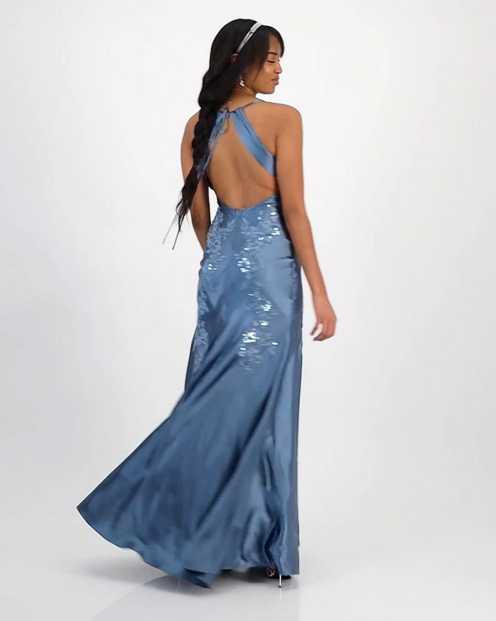 prom dress tight Tight Long Prom Dress with Lace-Up Back