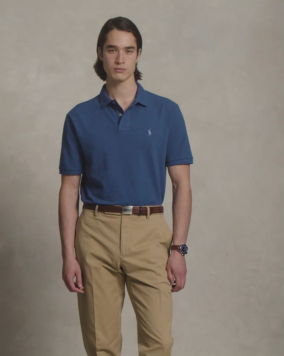 Polo Ralph Lauren Men's Classic-Fit Mesh Polo Shirt - Macy's