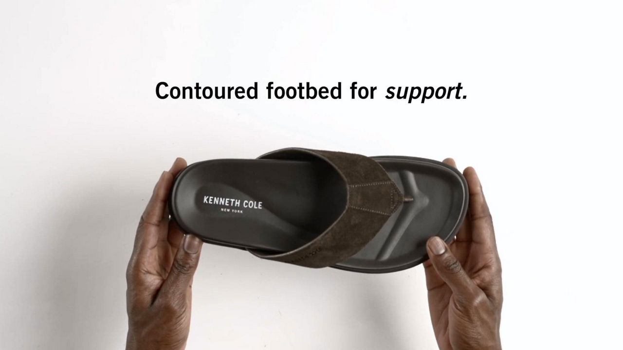 Kenneth Cole New York Men's Worly Thong Sandals - Macy's
