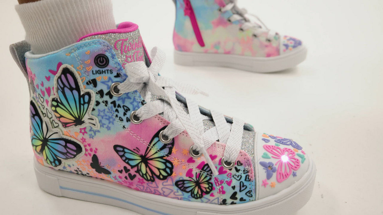 Skechers Little Girls Twinkle Toes: Twinkle Sparks - Butterfly