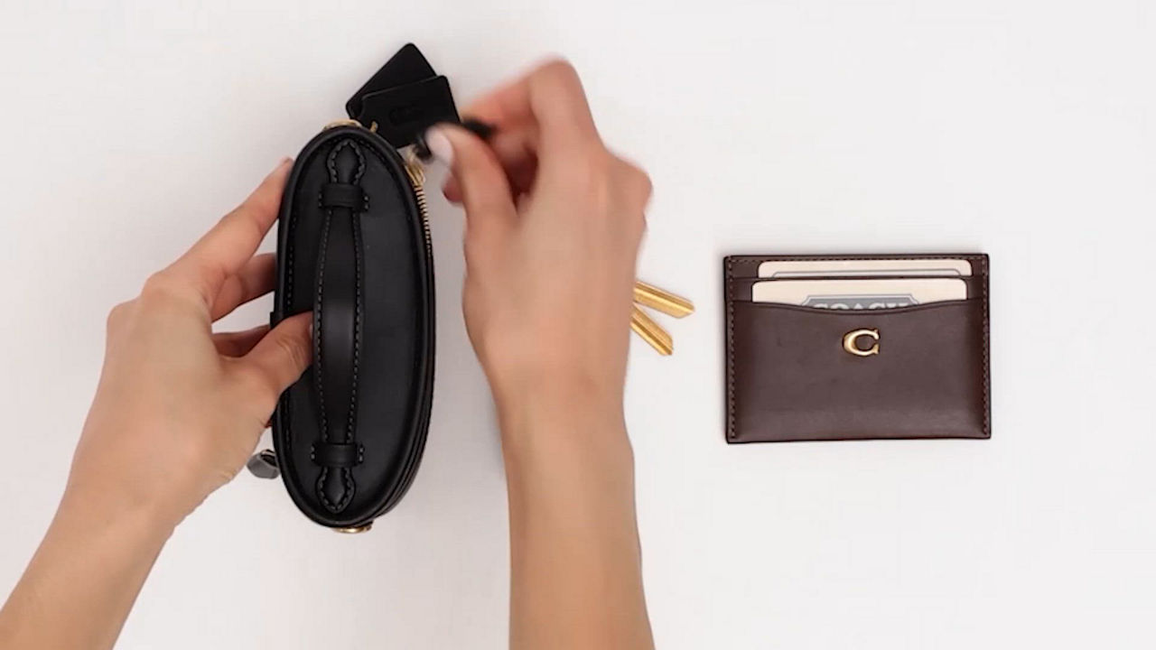 COACH Originals Trail Mini Leather Top Handle Bag 15 - Macy's