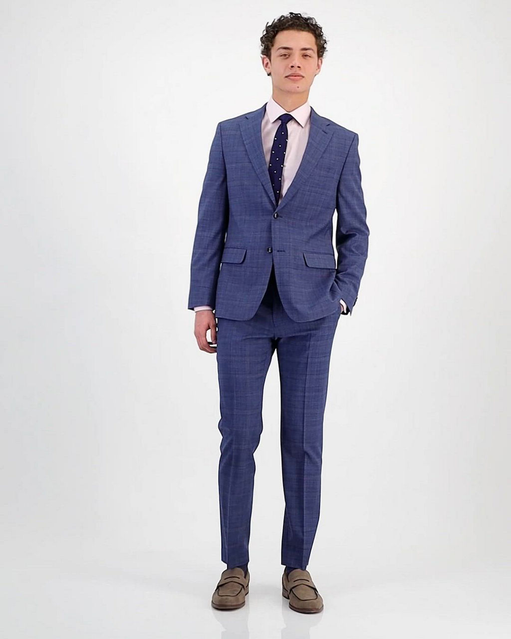 Tommy Hilfiger Men's Modern-Fit Wool TH-Flex Stretch Suit