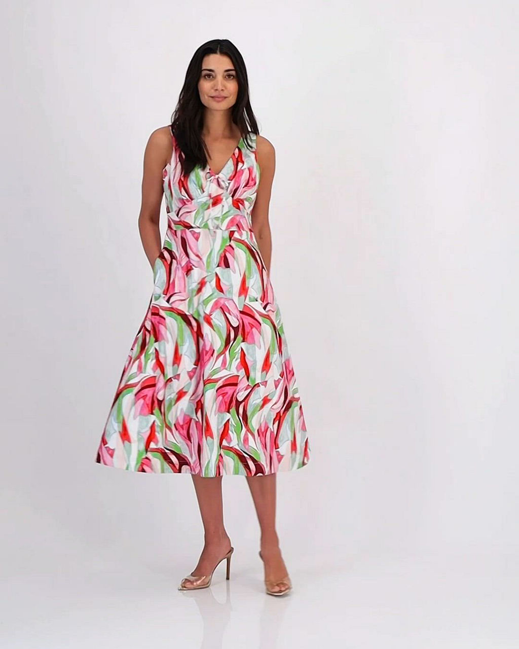 inc maxi dress petite INC International Concepts Women's Printed Surplice Maxi Dress Black Size Petite M