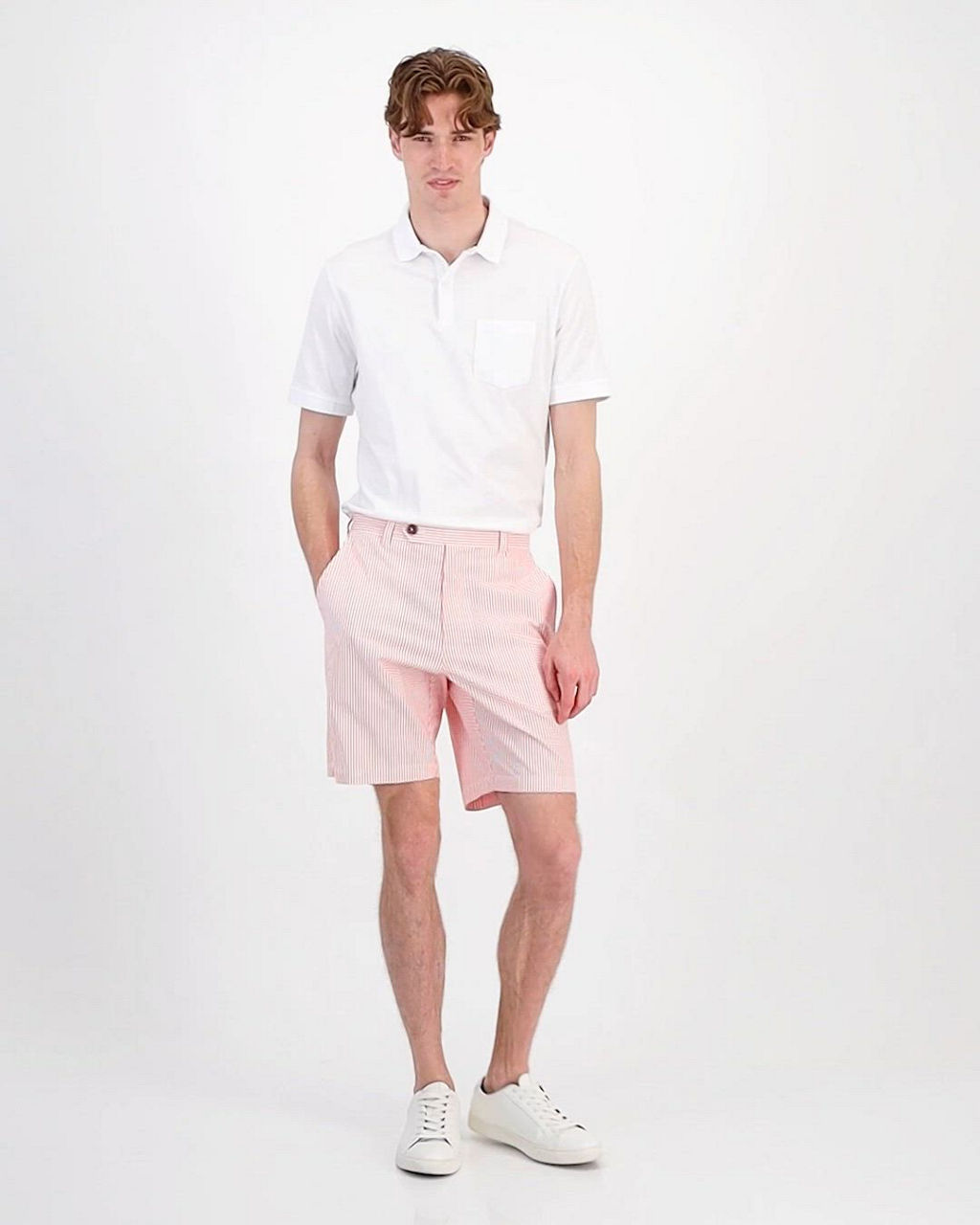 Club Room Men's Seersucker Shorts, Created for Macy's - Macy's