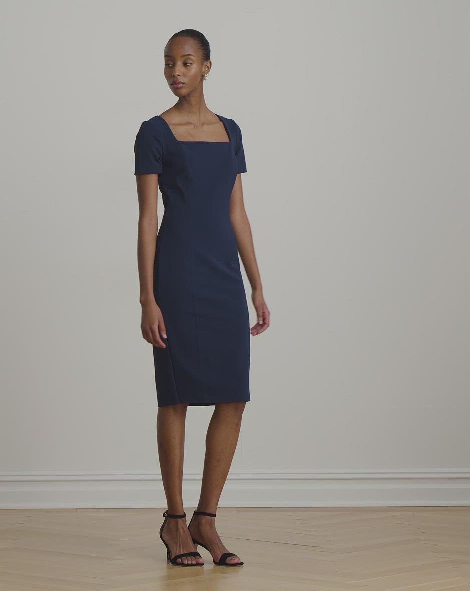 Lauren Ralph Lauren Women's Short-Sleeve Cocktail Dress - Macy's