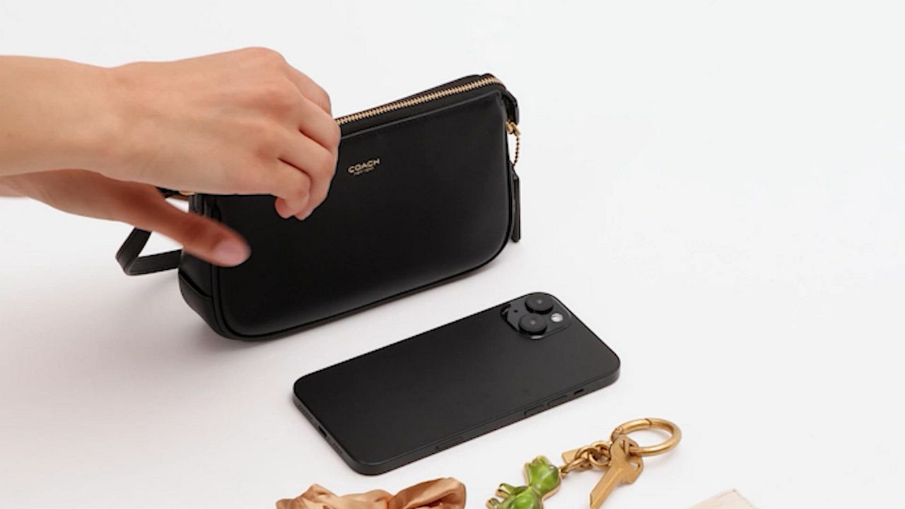COACH Plaza Mini Leather Shoulder Bag 18 - Macy's