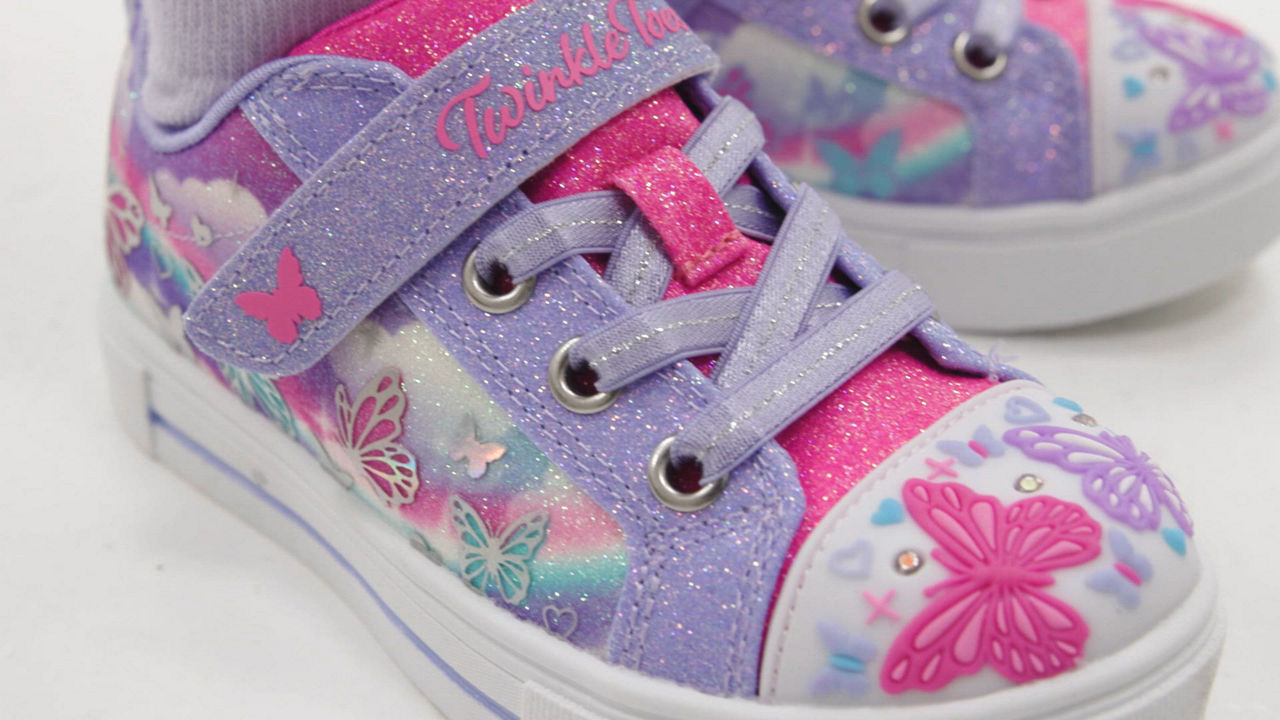 Skechers Toddler Girls Twinkle Toes: Twinkle Sparks - Butterfly