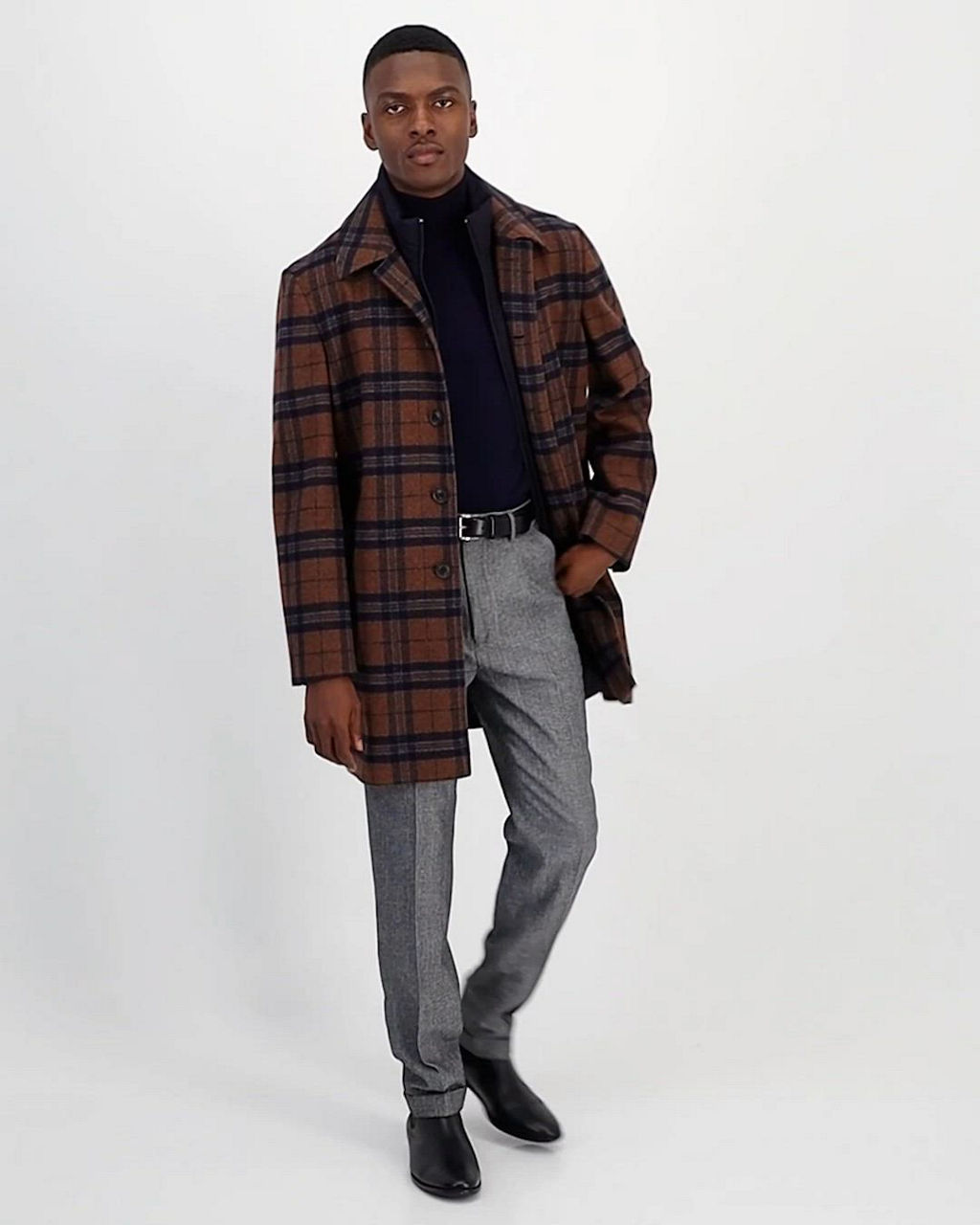 コート TODAYFUL Over Check Coat (KIDS) Ted by Ted Baker Men's Modern-Fit Plaid Overcoat - Macy's