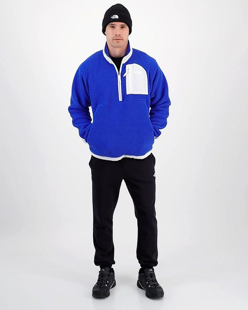 The North Face Men's Yumiori Off Peak Half-Zip Fleece Jacket - Macy's