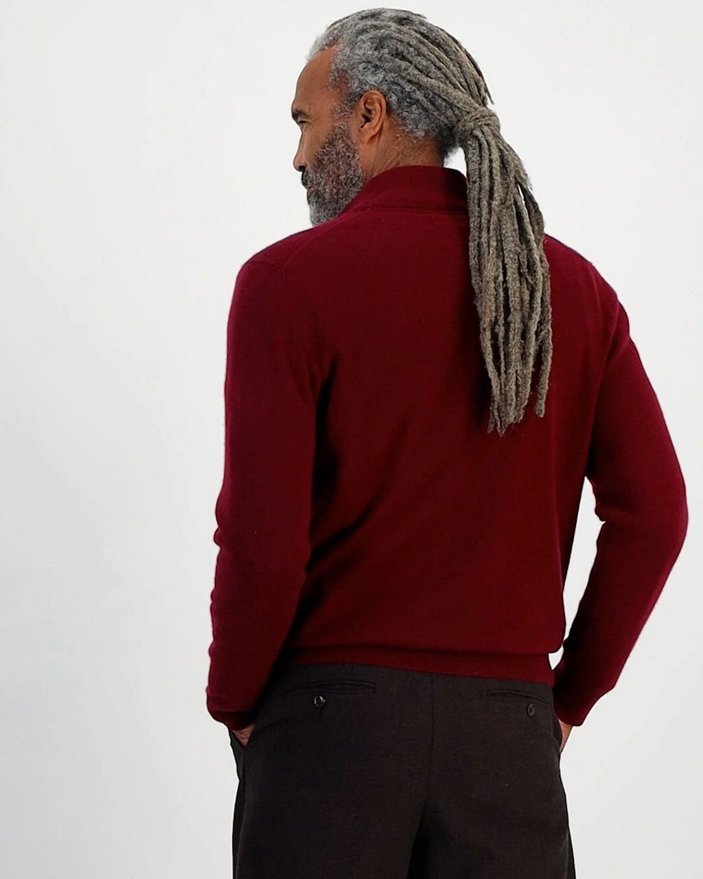 Club Room Men's Cashmere Quarter-Zip Sweater, Created for Macy's