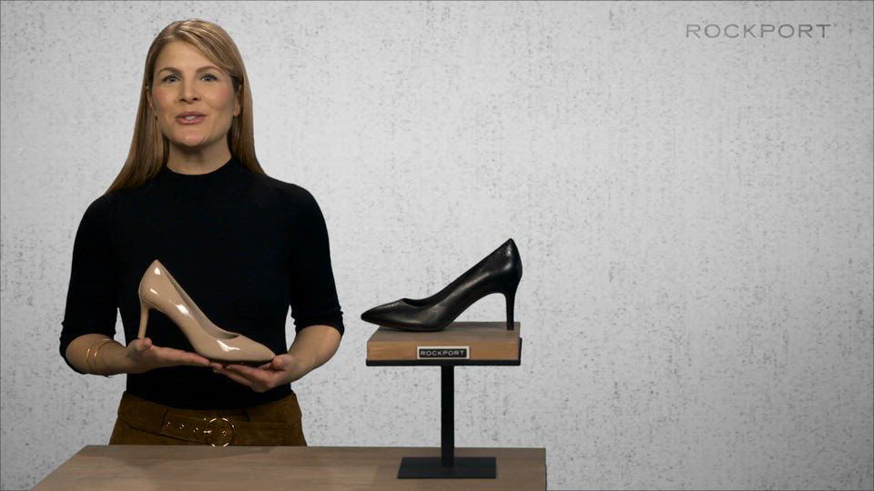 スニーカー ROCKPORT Total Motion 75MM Plain Pumps Women's Total Motion 75mm Pointed Toe Heel – Rockport