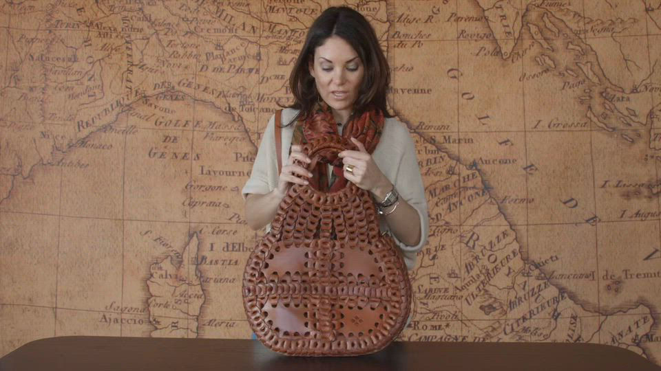 Patricia Nash Pisticci Chainlink Leather Shoulder Bag - Macy's