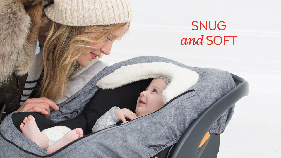 Shower Cap Cozy Cover Infant Car Seat Skip Hop Stroll Go Car