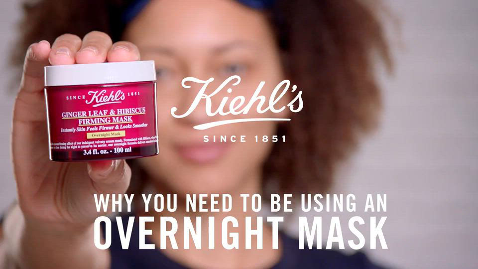 Kiehl's Since 1851 Ginger Leaf & Hibiscus Firming Mask, 3.4 oz