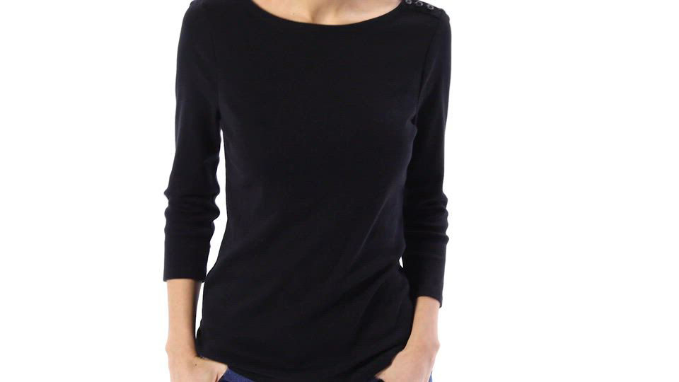 売れ筋商品|||スタイルアンドコー カットソー トップス レディース Women's Pima Cotton Button-Shoulder Top, Exclusively at Macy's Bright White Combo Style & Co Petite Dot Pima Knit Top, Created for Macy's - Macy's