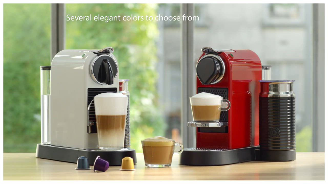 Nespresso Original CitiZ Espresso Machine by De'Longhi, with