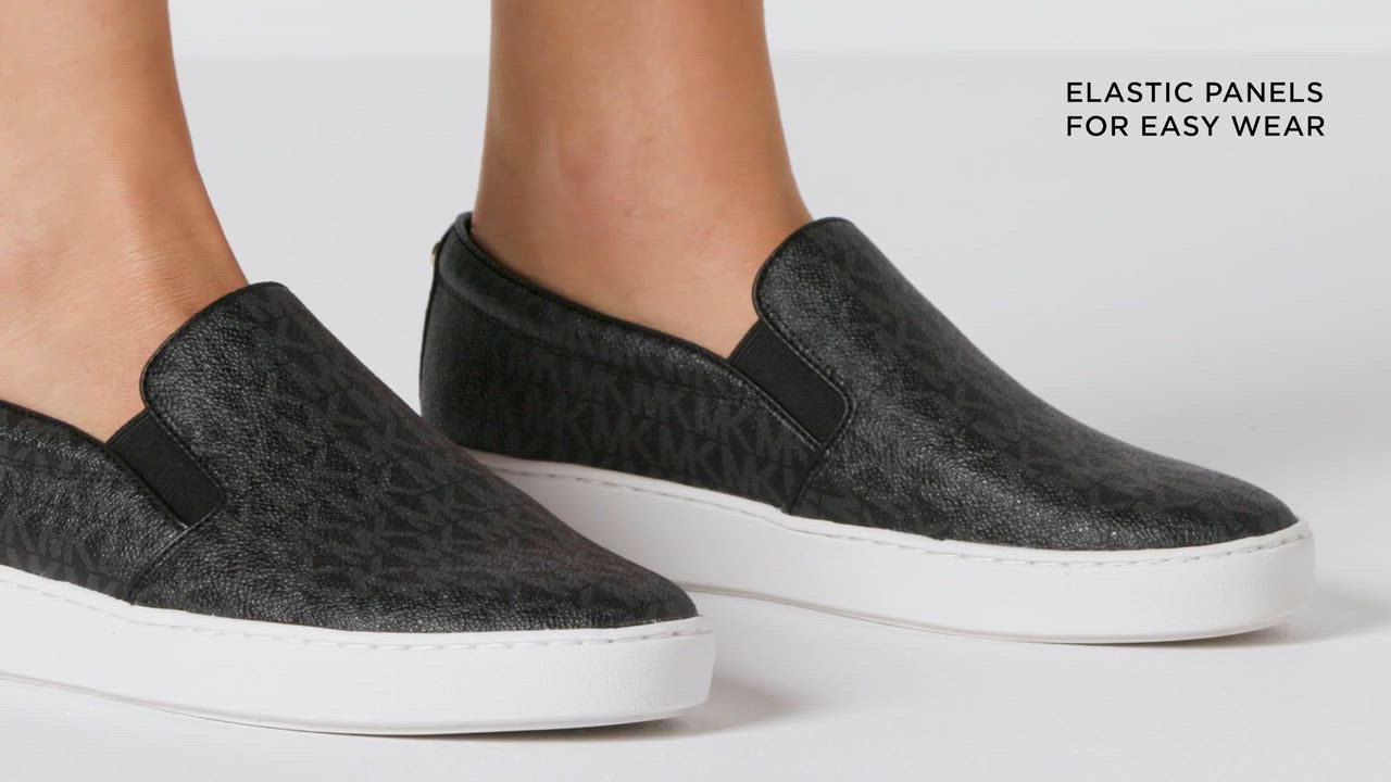 【Michael Kors】Keaton Signature Logo Slip-On Sneaker Keaton Signature Logo Sneaker | Michael Kors [US]