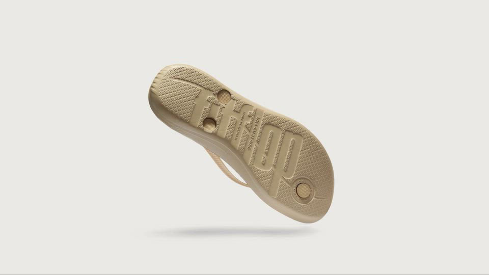 FitFlop Women's Iqushion Sparkle Flip-Flop Sandal - Macy's