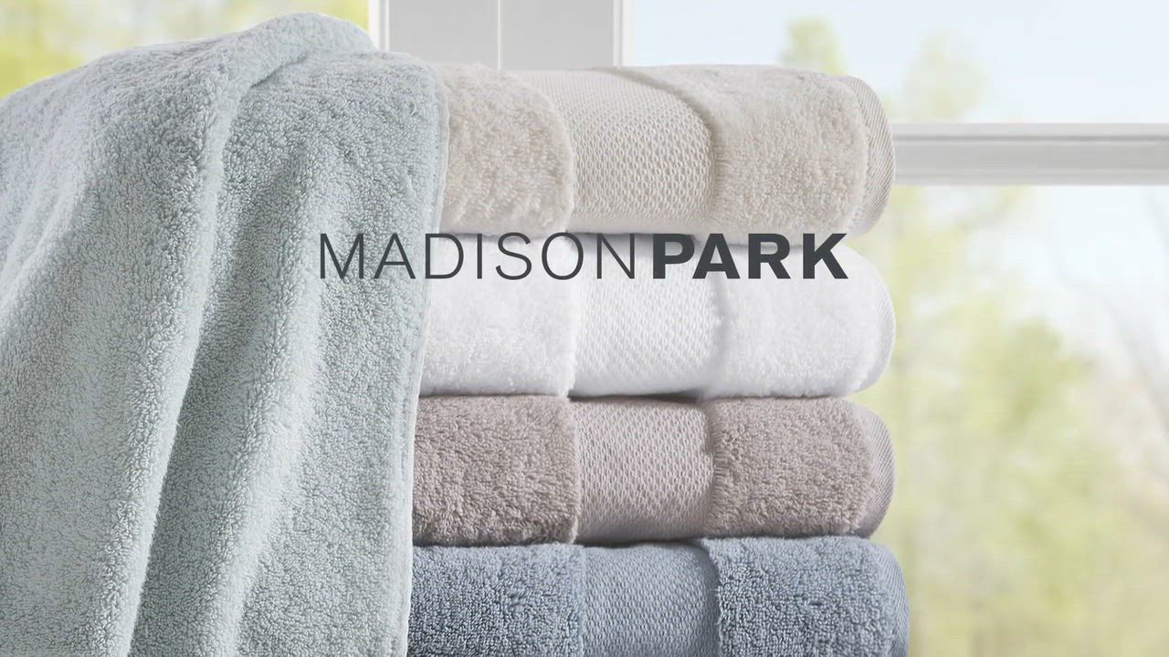 Madison Park Signature Turkish Cotton 6-Pc. Bath Towel Set - Macy's
