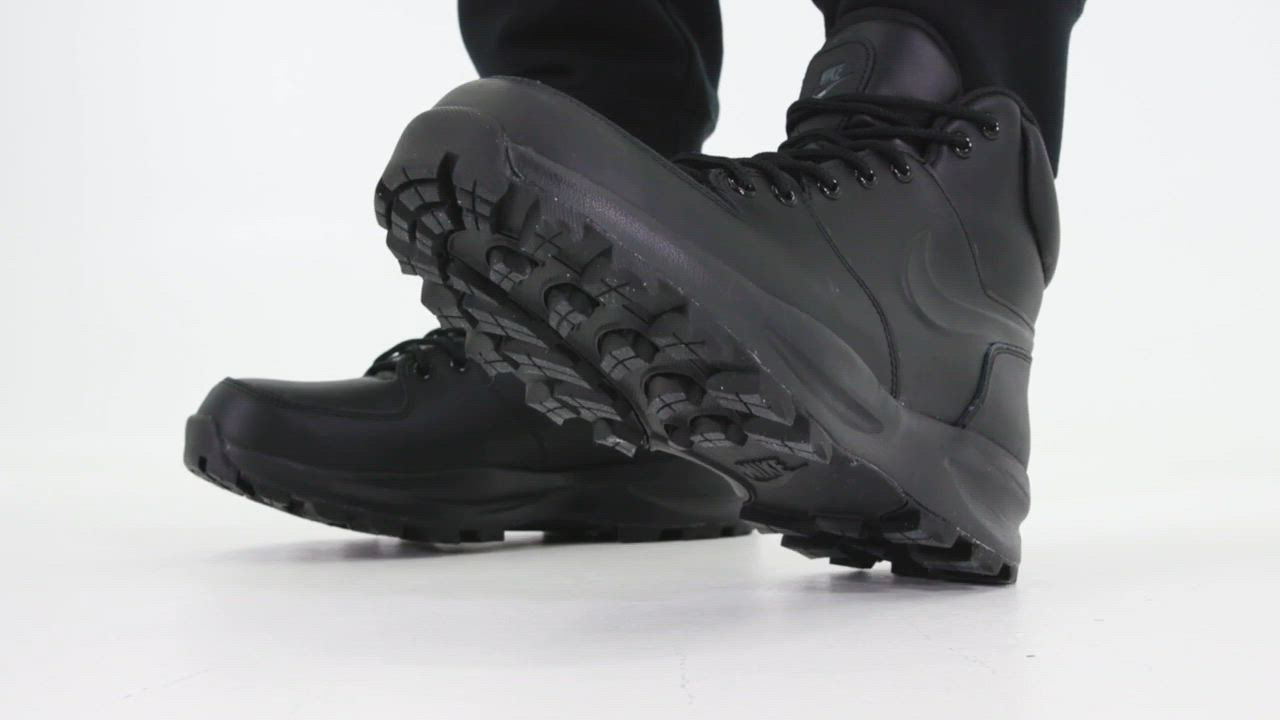 Nike Men\'s All-Black Leather Boots Nike ACG 2010 Black Leather Boots Mens Sz 7.5 All Conditions  main image 2