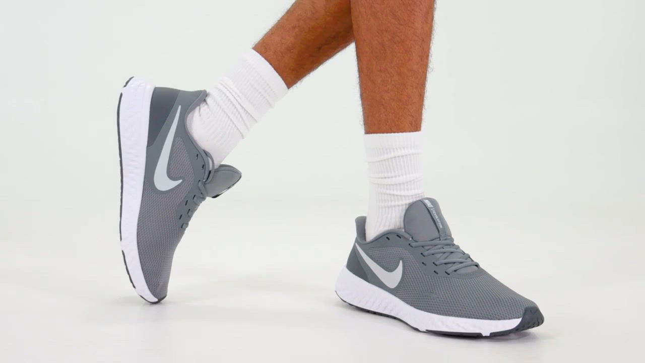 Nike Men's Revolution 5 Wide Width Running Sneakers from Finish