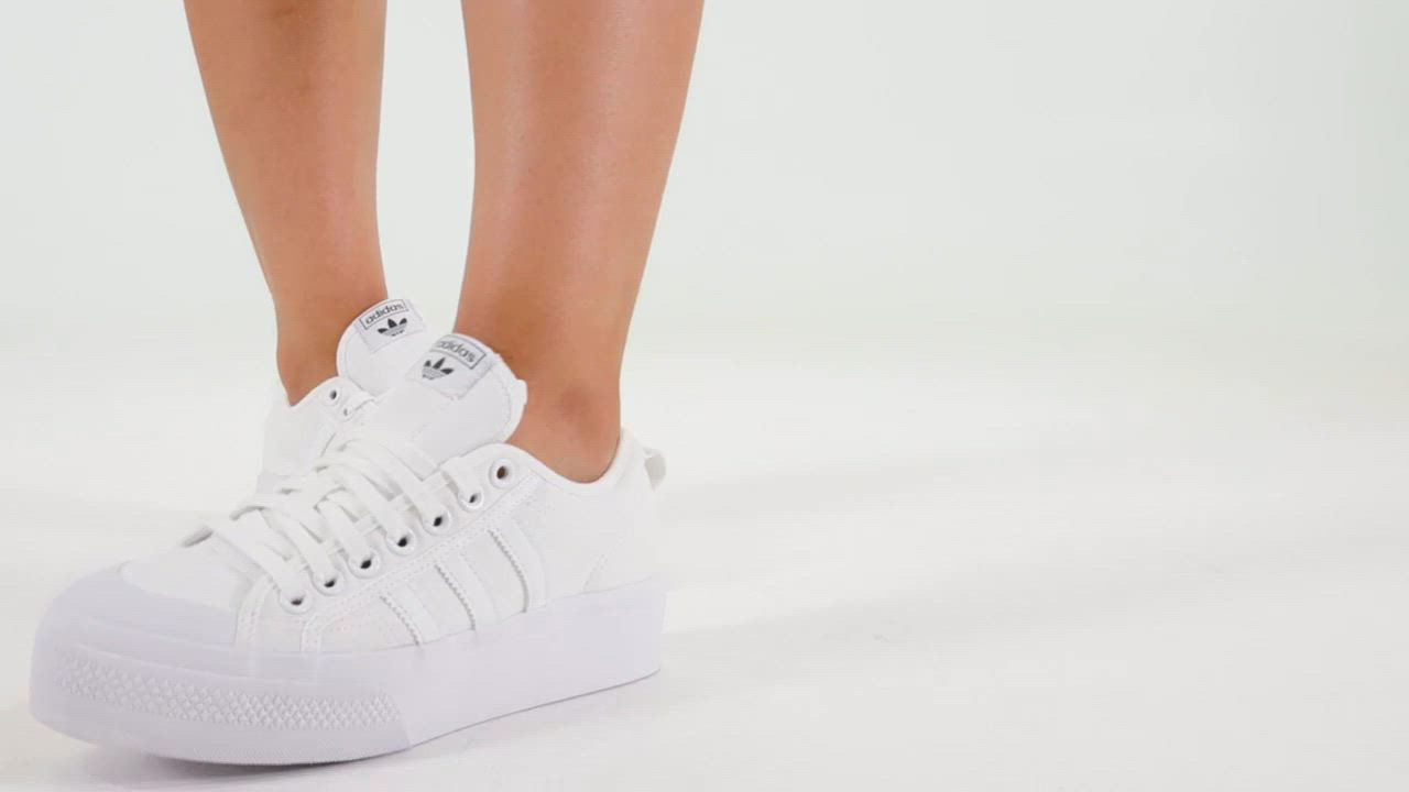 adidas Women's Originals Nizza Platform Casual Sneakers from