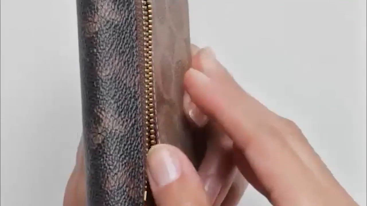 COACH Wyn Small Leather Wallet In Colorblock Signature Canvas - Macy's