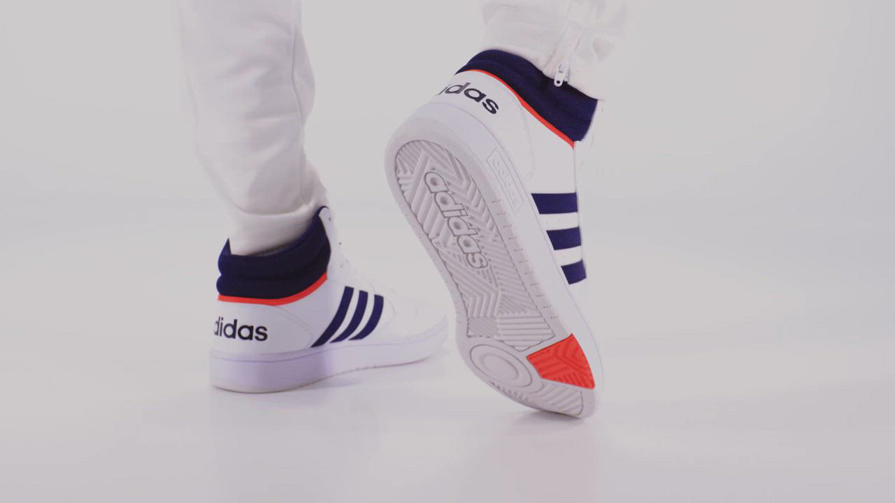 adidas Men's Hoops 3.0 Mid Classic Vintage-Like Casual Sneakers from Finish  Line - Macy's