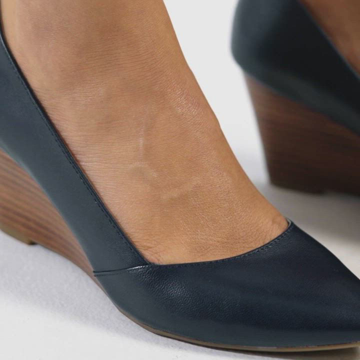 Franco Sarto Women's Frankie Pointed Toe Wedge Pumps - Macy's