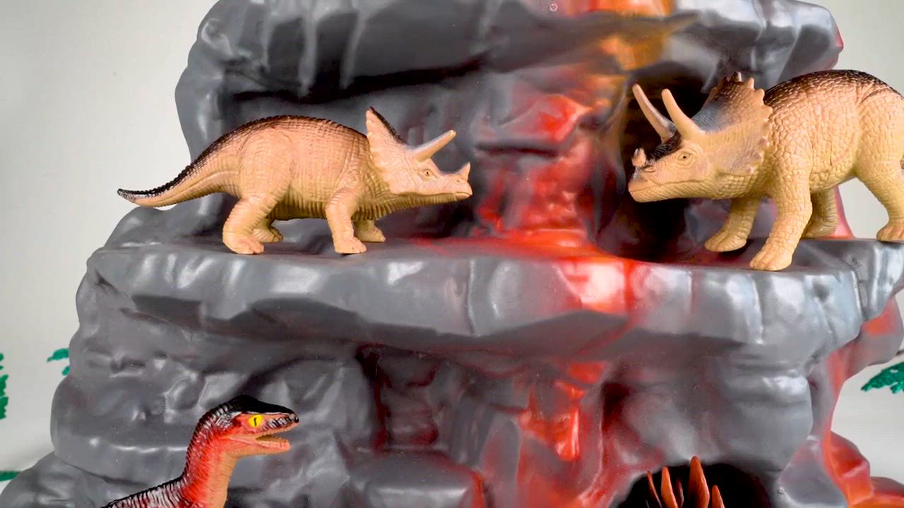 Dinosaur Mountain Encounter Set, Created for You by Toys R Us - Macy's