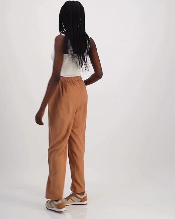 knee length dresses for ladies Fishers Finery Women's Ponte Stretch Skinny Straight Leg Business Casual Pants main image 1