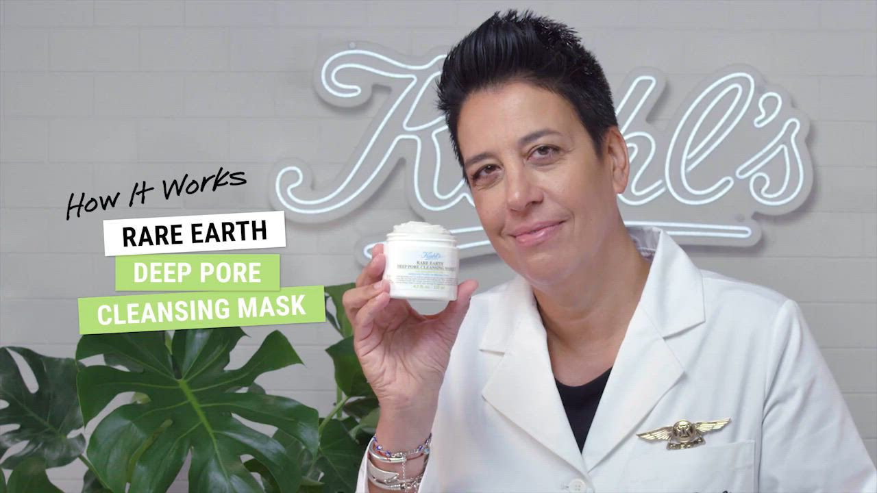 Kiehl's Since 1851 Rare Earth Deep Pore Cleansing Masque, 4.2 fl