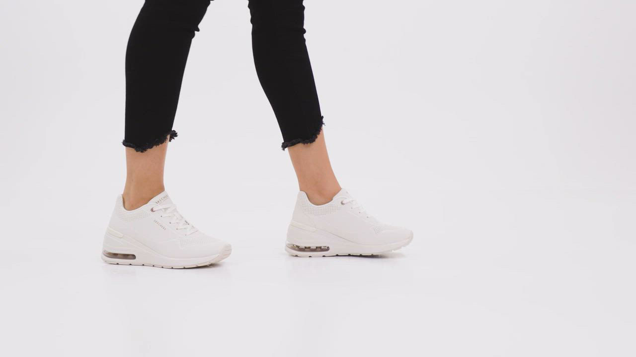 Skechers Million Air Wedge Sneakers Skechers Pink Skechers Women's