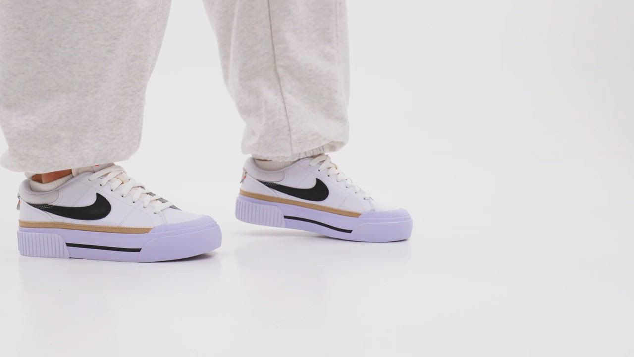 Nike Women's Court Legacy Lift Platform Casual Sneakers from