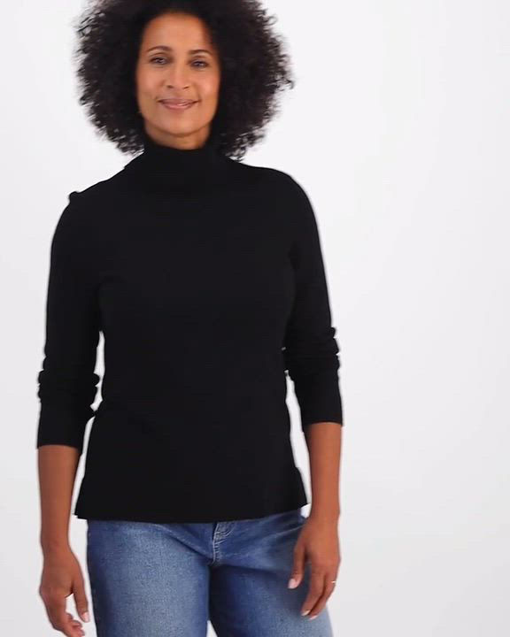 売れ筋商品|||スタイルアンドコー ニット&セーター アウター レディース Women's Turtleneck Long-Sleeve Sweater, Created for Macy's Charcoal Heather Style & Co Women's Rib-Knit Turtleneck Long-Sleeve Sweater