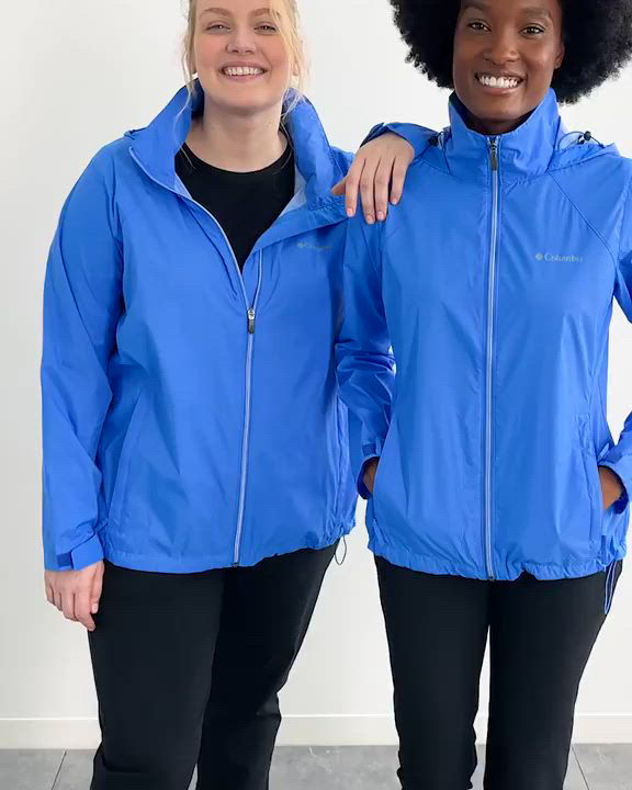 Columbia Women's Switchback Waterproof Packable Rain Jacket, XS-3X