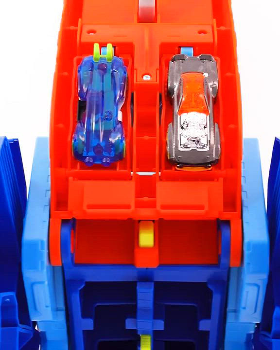 Hot Wheels Let's Race, Tome 09 - Le transporteur T-rex (Poche 2026), de Mattel | Bibliothèque Rose et Verte