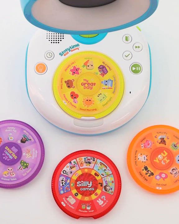 VTech Storytime with Sunny Interactive Friend and 4 Activity Disks