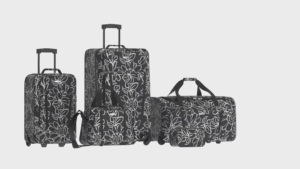 Tag Freehold 5-Piece Softside Spinner Luggage Set, Created for